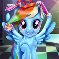 rainbow_pony_real_haircuts Ойындар